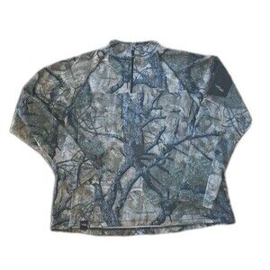 Sitka Mothwing Mountain Mimicry 1.0 Core Zip Base Top Men Hunting Shirt L